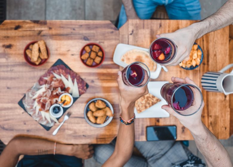 Sangria et tapas du restaurant Abuelo à Caen en Normandie