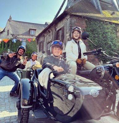 Retro Tour NormandySide-Car Ride